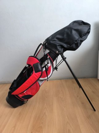 Bolsa de golf y palos de golf Junior