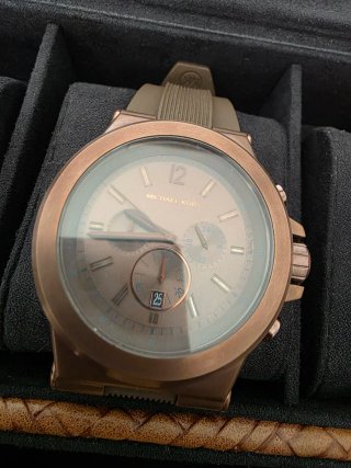 Reloj Michael Kors Marrón y Dorado
