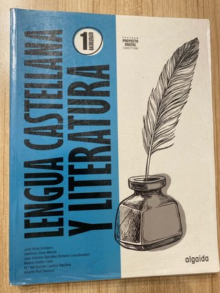 Lengua castellana y literatura, 1 bachillerato