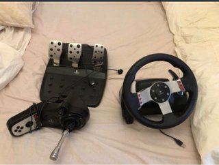 Volante Logitech G27 con Pedales y Palanca