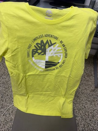 Camiseta Timberland Amarilla Adventure