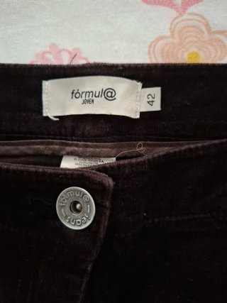 Falda marrón Formula Joven Talla M