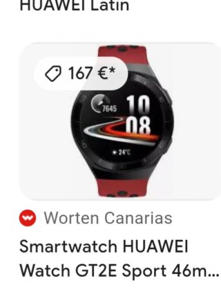 Reloj Huawei Watch GT 2e AMOLED 14 días