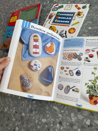 Lote 4 libros de manualidades infantiles
