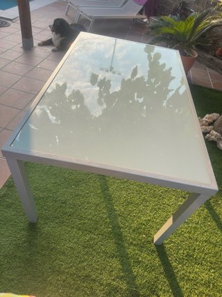 Mesa y 4 Sillas Exterior 1.60 x 0.95