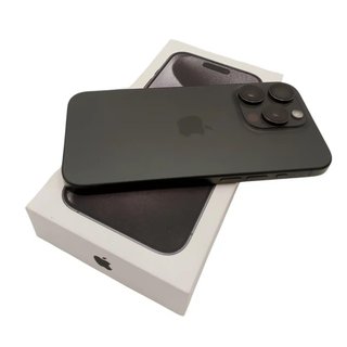 IPHONE 15 PRO 512GB NEGRO 88% BAT+ CAJA + CABLE