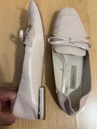 Bailarinas Zara Rosa Claro Talla 37