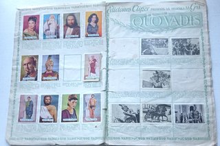 Álbum QUO VADIS EDIT. CLIPER de1954 con 227 cromos