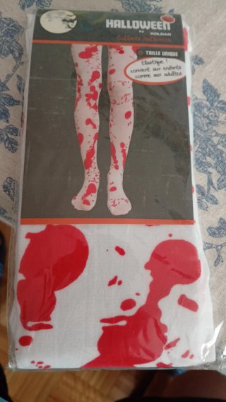Medias Halloween Sangre Talla Única