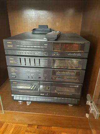 Equipo Música Vintage Aiwa + Altavoces Infinity