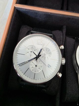 Reloj Calvin Klein Plata y Negro