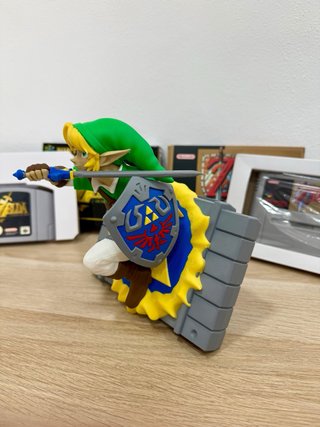 Diorama Link SNES Cartucho