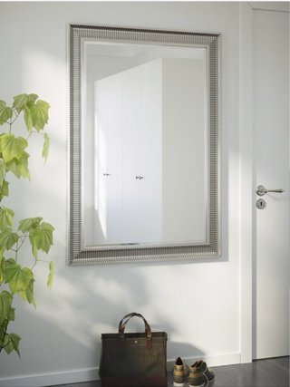Espejo IKEA SONGE Gris Plata