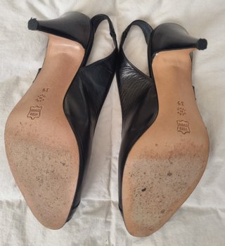 Scarpe Tombolini slingback pelle e rete