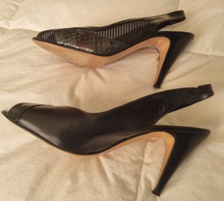 Scarpe Tombolini slingback pelle e rete
