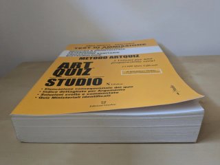 Libro in italiano Artquiz Studio n. 1 Studio