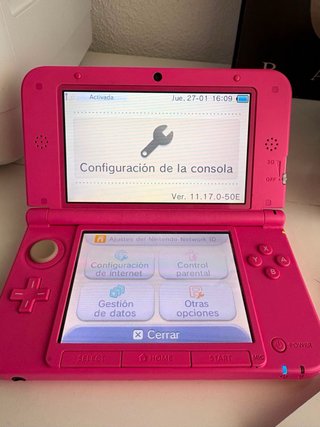 Nintendo 3DS XL Rosa