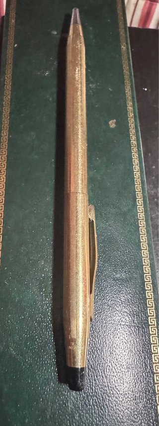 Bolígrafo Cross Vintage Oro GF 12K Auténtico