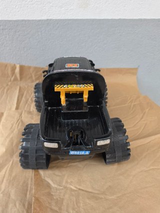 Coche Monster truck Negro Grande
