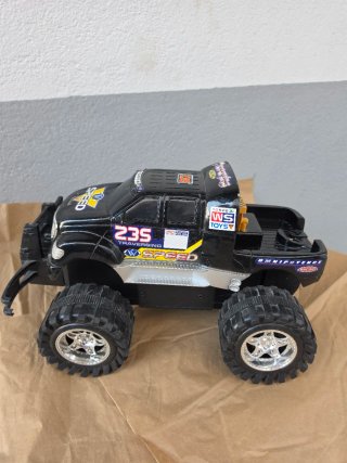 Coche Monster truck Negro Grande
