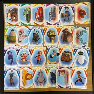 Lote 83 Cromos Topps Disney Holo