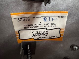 Tom Gretsch 12” Round Badge 60’s