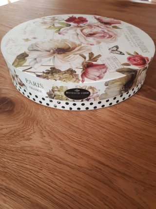 Alzatina per Dolci 2 Piani Marche aux Fleurs