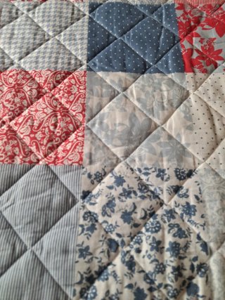 Manta Patchwork Cama 90