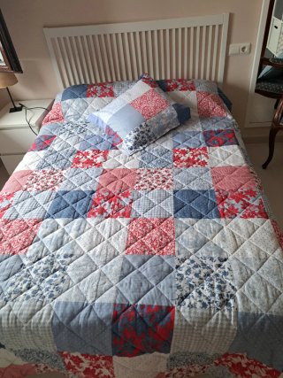 Manta Patchwork Cama 90