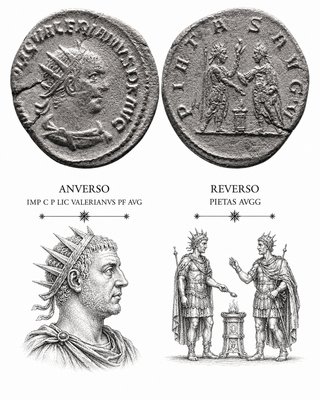 Moneda Romana Walerianus Antoninianus