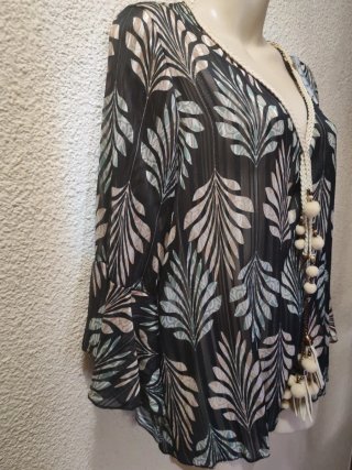 Blusa Talla Única Estampada