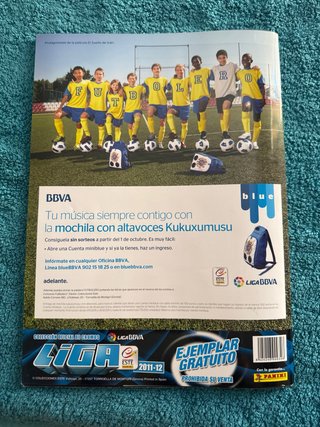 Álbum La Liga BBVA 2011-2012 - Ediciones Este