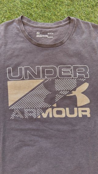 Camiseta Under Armour HeatGear Gris Talla L