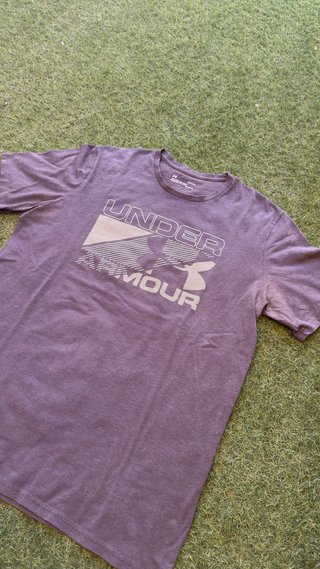 Camiseta Under Armour HeatGear Gris Talla L