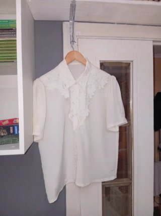 Camisa blanca mujer talla M