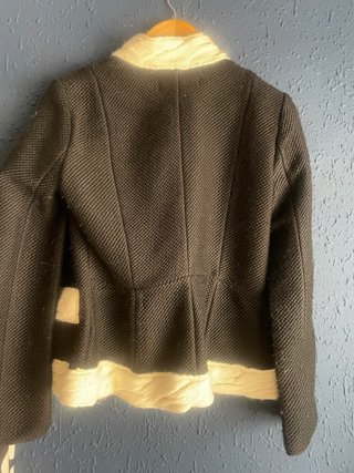 Chaqueta Zara Tejida Estilo Chanel + traje