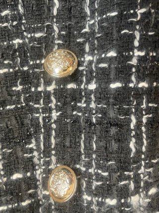 Chaqueta Zara Tejida Estilo Chanel + traje