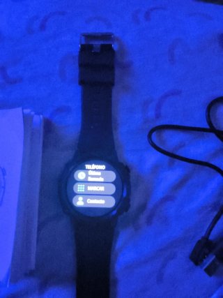 Reloj deportivo negro