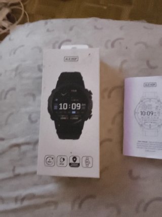 Reloj deportivo negro