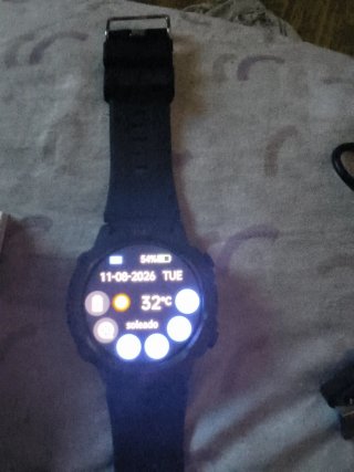 Reloj deportivo negro