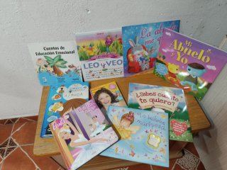 Lote de libros para leer niños pequeños
