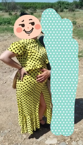 Traje Flamenco Dos Piezas Amarillo