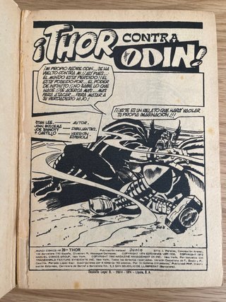 Thor núm. 38 y 39, Volumen 1, Ediciones Vértice