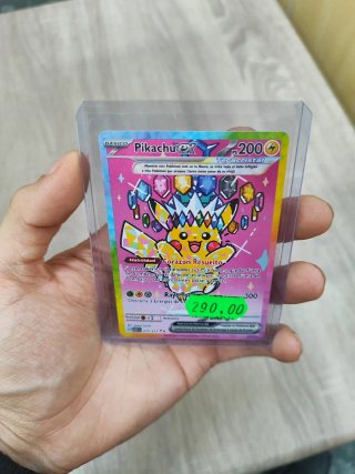 Pikachu EX Teracristal 277/217 Español