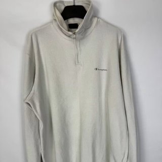 Sudadera Apolo y Champion Beige Doble Etiqueta