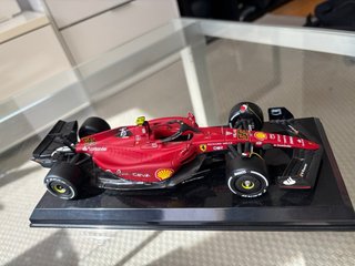Maqueta Ferrari F1-75 Carlos Sainz