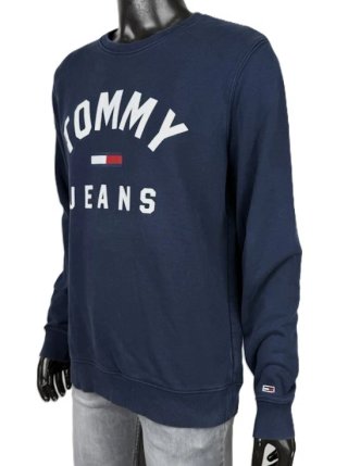Tommy Hilfiger Tommy Jeans Felpa Uomo XL Blu Navy