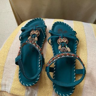 Sandalias verdes sin estrenar Talla 39