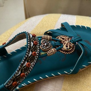 Sandalias verdes sin estrenar Talla 39