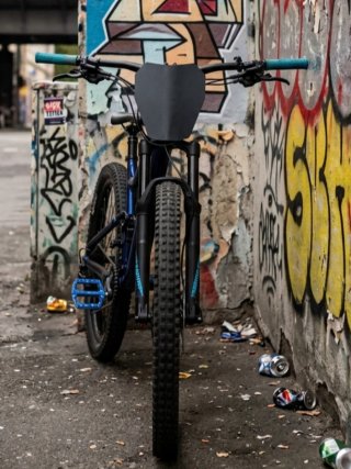 MTB, Placa de matrícula para bicicleta, Placa